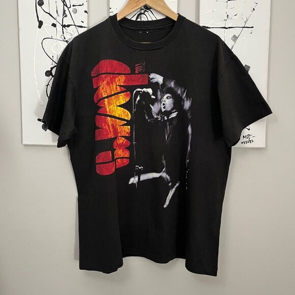 Hanes Other - Hanes Cut Tag Vintage 1994 The Doors Black T-shirt KRNT Theater Jim Morrison